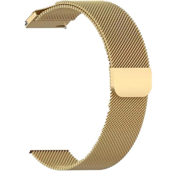 Фото - Ремешок для смарт-часов BeCover Milanese Style for Xiaomi Amazfit Bip (20mm) Lite/Bip S Lite/GTR 42mm/GTS/TicWatch S2/TicWatch E/GTS 3/GTS 2 mini Gold (707738)