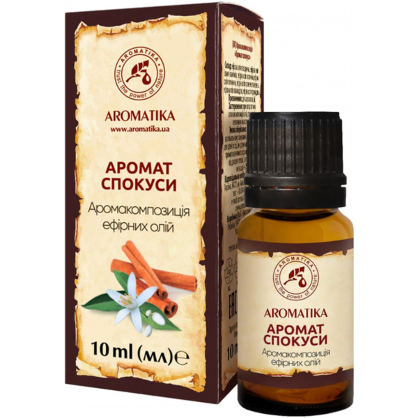 Фото - Аромакомпозиція ефірних олій Ароматика Аромат спокуси 10 мл (4820031052030)