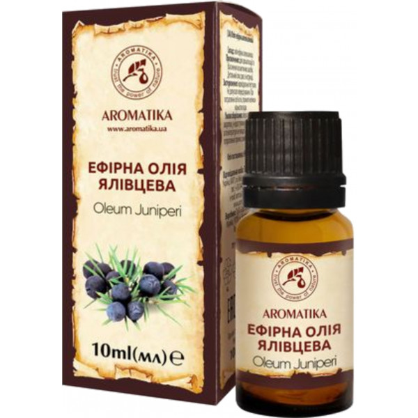 Фото - Ефірна олія Ароматика ялівцева 10 мл (48200875) Фото - Ефірна олія Ароматика ялівцева 10 мл (48200875)