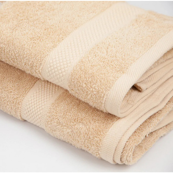 Фото - Рушник банний ТЕП Honey 70х140 см Beige (Р-04138_27853)