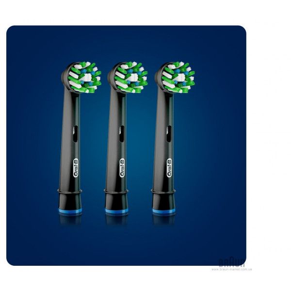 Фото - Насадка для зубної щітки Oral-B Oral-B Cross Action EB50BRB CleanMaximiser 3 шт.