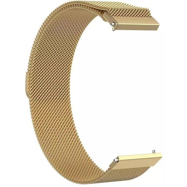 Фото - Ремешок для смарт-часов BeCover Milanese Style for Xiaomi Amazfit Bip (20mm) Lite/Bip S Lite/GTR 42mm/GTS/TicWatch S2/TicWatch E/GTS 3/GTS 2 mini Gold (707738)