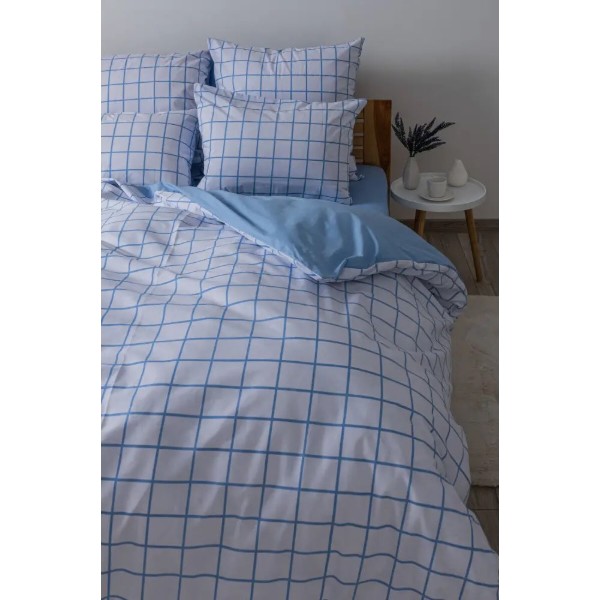 Фото - Комплект постільної білизни ТЕП Happy Sleep Blue Check (2-03794_25203)