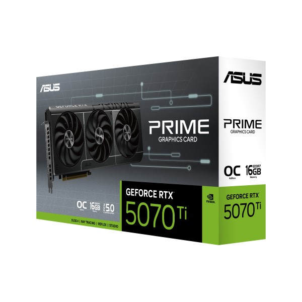 Фото - Відеокарта Asus PRIME GeForce RTX 5070 Ti 16GB GDDR7 OC Edition (PRIME-RTX5070TI-O16G)