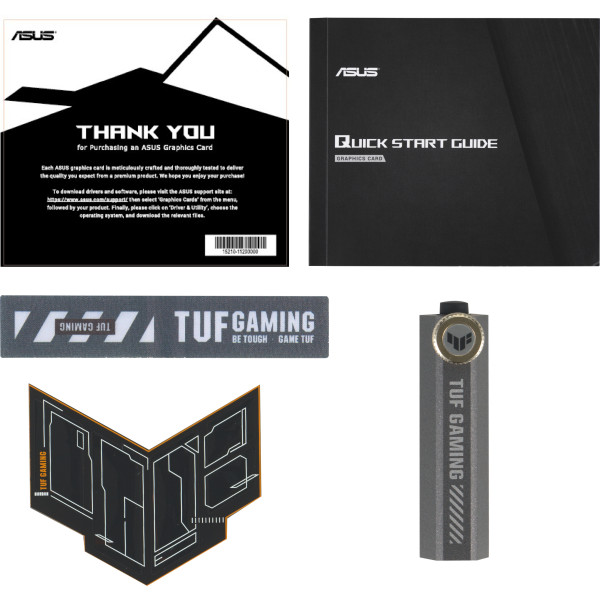 Фото - Видеокарта Asus TUF Gaming Radeon RX 9070 XT OC Edition 16GB GDDR6 (TUF-RX9070XT-O16G-GAMING)
