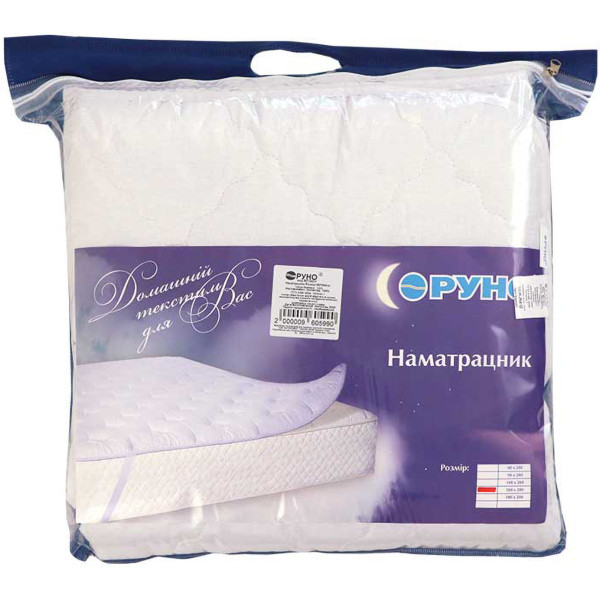 Фото - Наматрацник Руно 120х190 бязь Protect (823.04ГСУ_Protect)
