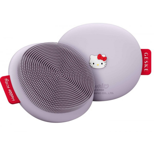 Фото - Щітка для чищення обличчя GESKE Facial Brush З в 1 by Hello Kitty фіолетовий (HK000017PU01)