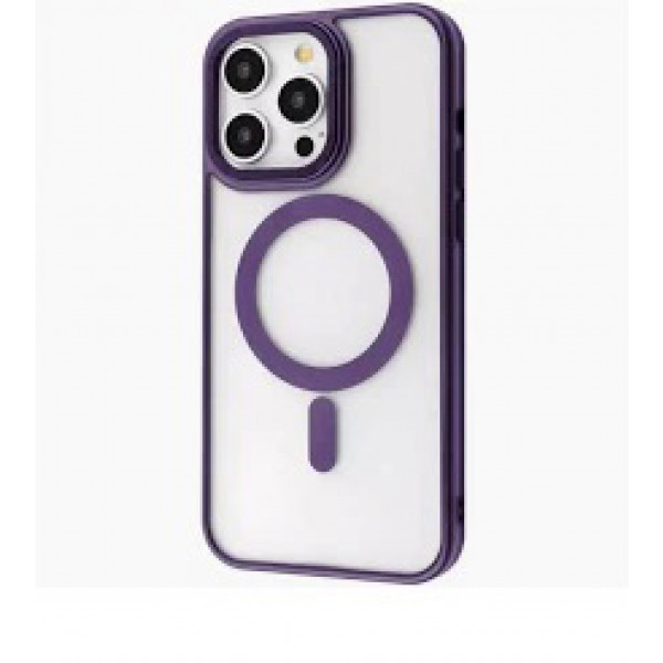 Фото - Чохол для смартфону
 Gelius Bumper Case MagSafe Stand for iPhone 13 Pro Violet (92887)