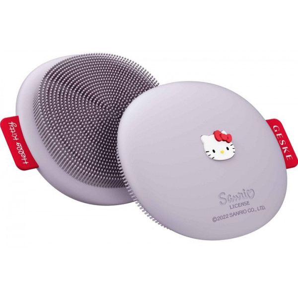 Фото - Щітка для чищення обличчя GESKE Facial Brush З в 1 by Hello Kitty фіолетовий (HK000017PU01)