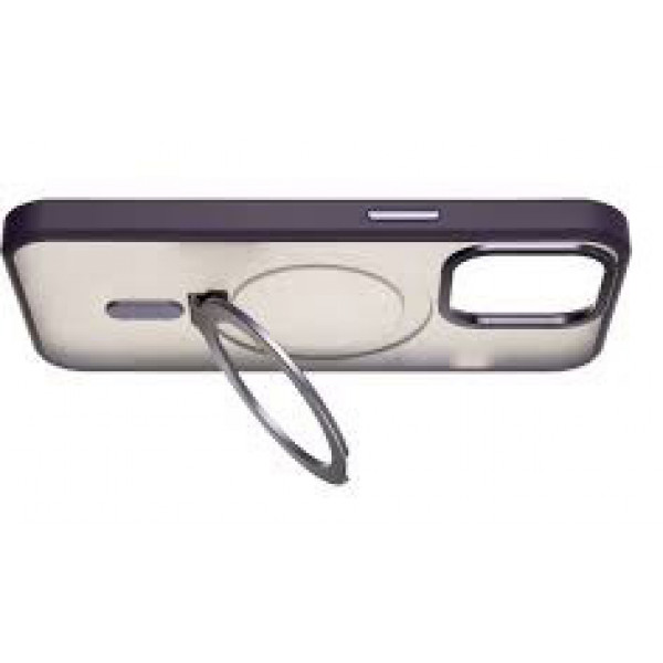 Фото - Чохол для смартфону
 Gelius Bumper Case MagSafe Stand for iPhone 13 Pro Violet (92887)