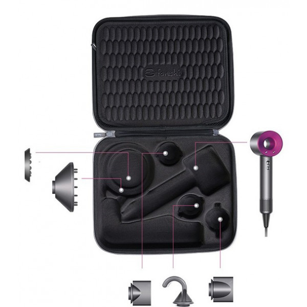 Фото - Чохол для фена MAXPRO Dyson Supersonic DY123 Square Black