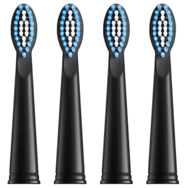 Фото - Насадка для зубної щітки AHealth SMART SONIC SMILE 1 4 шт. Black (N-4-AHsss1b)