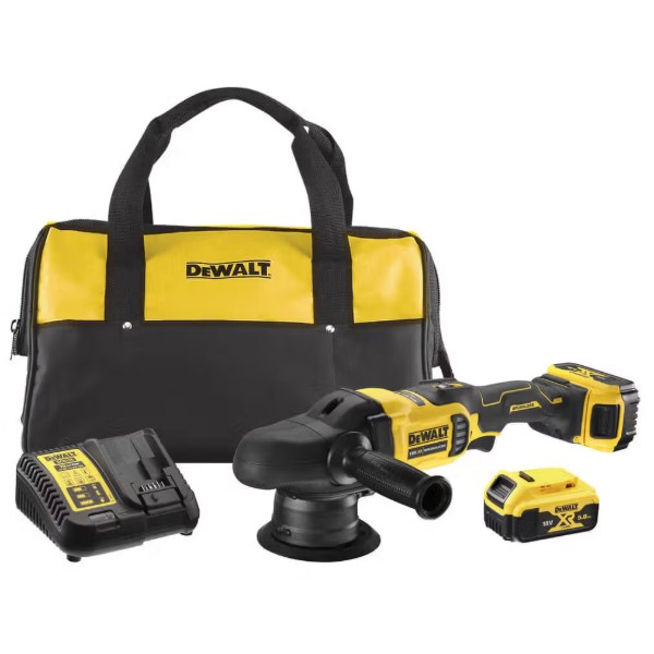 Фото - Полировальная шлифмашина DeWALT 18В XR Li-Ion (DCM848P2) Фото - Полировальная шлифмашина DeWALT 18В XR Li-Ion (DCM848P2)