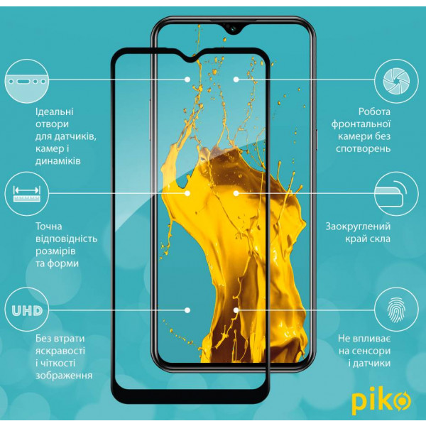 Фото - Захисне скло для смартфону Piko Full Glue for Doogee X95 (1283126506628)