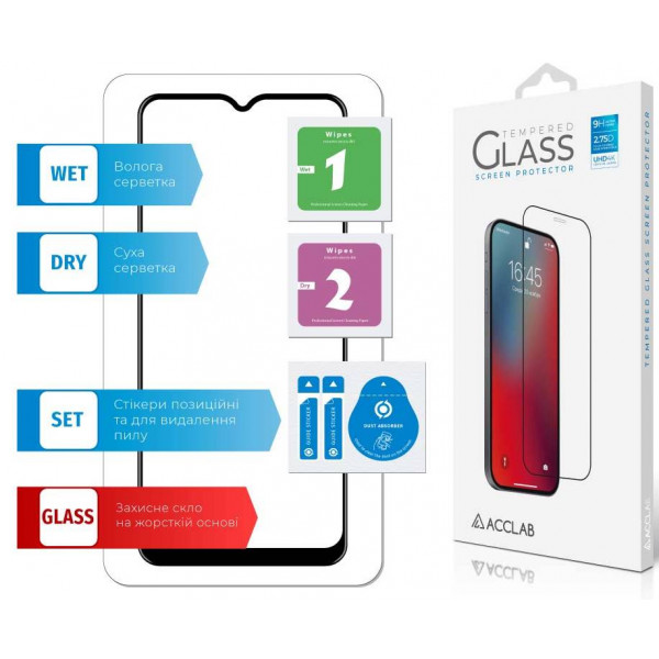 Фото - Захисне скло для смартфону ACCLAB Full Glue for VIVO Y20/Y20i (1283126509001)