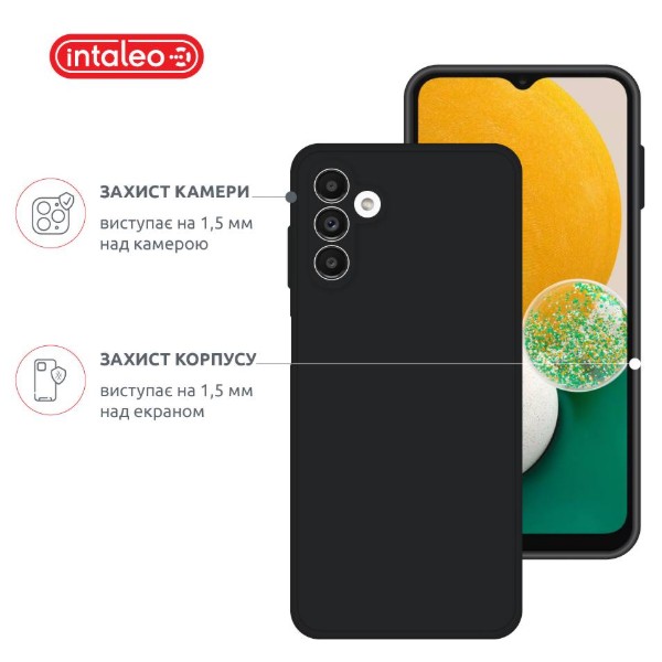 Фото - Чехол для смартфона Intaleo SoftShell Camera Protection for Samsung A13 5G Black (1283126531637)