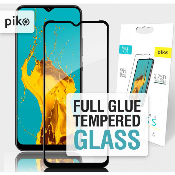 Фото - Захисне скло для смартфону Piko Full Glue for Realme C30 Black (1283126546204)