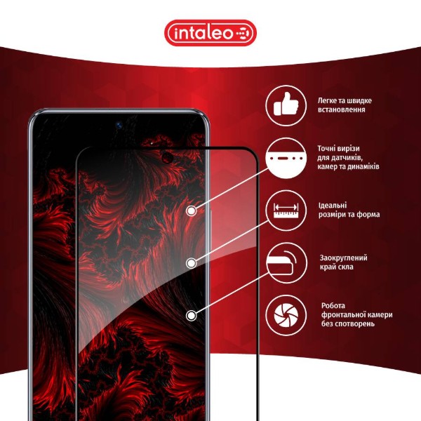 Фото - Захисне скло для смартфону Intaleo Glue for Huawei Nova 10 SE (1283126546495)