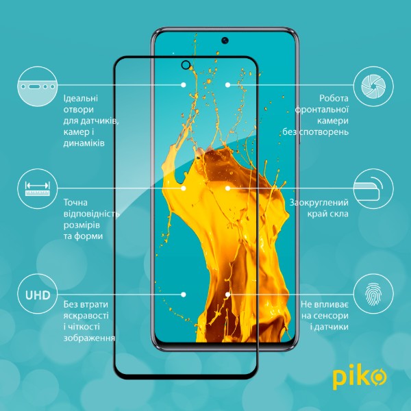 Фото - Захисне скло для смартфону Piko Full Glue for Huawei Nova 10 SE (1283126546501)