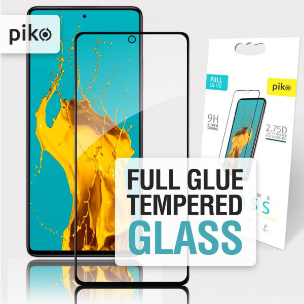 Фото - Захисне скло для смартфону Piko Full Glue for Xiaomi Redmi Note 12 Pro/12 Pro Plus Black  (1283126549434)