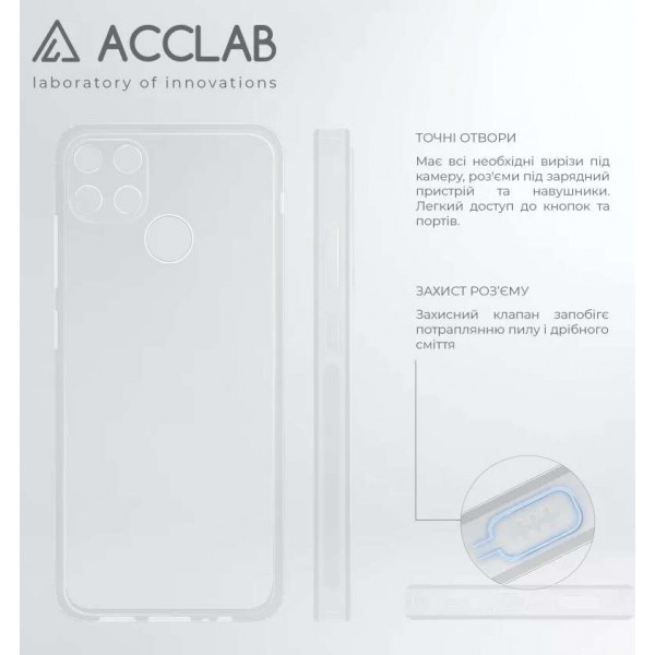 Фото - Чехол для смартфона ACCLAB Anti Dust for Realme C12 (1283126553134)