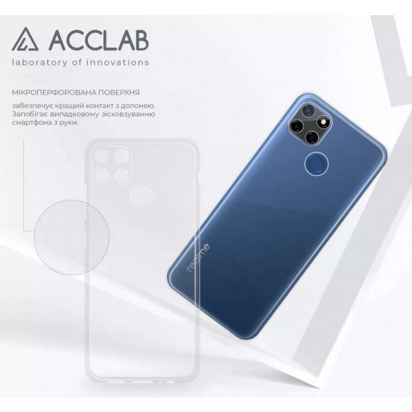 Фото - Чехол для смартфона ACCLAB Anti Dust for Realme C12 (1283126553134)