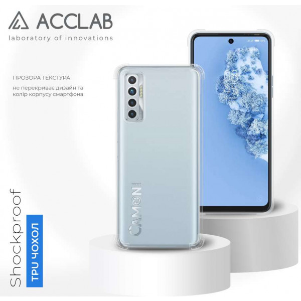 Фото - Чехол для смартфона ACCLAB Shockproof for Tecno Camon 17 Pro (1283126553950)