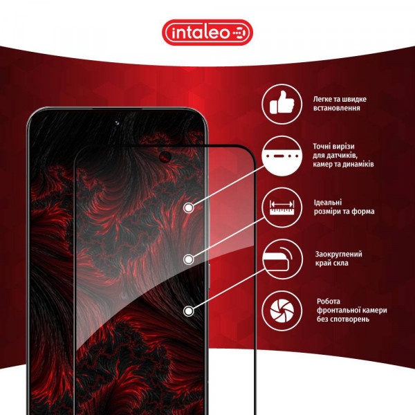Фото - Захисне скло для смартфону Intaleo Full Glue for Xiaomi 13 Black (1283126559327)