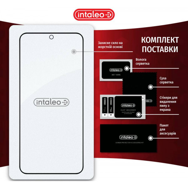 Фото - Захисне скло для смартфону Intaleo Full Glue for Xiaomi 13 Black (1283126559327)