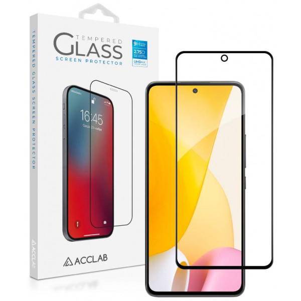 Фото - Захисне скло для смартфону ACCLAB Full Glue for Xiaomi 12 Lite Black (1283126559358)