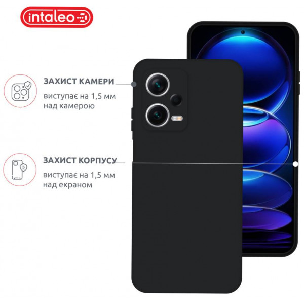 Фото - Чехол для смартфона Intaleo SoftShell for Xiaomi Redmi Note 12 Black (1283126567131)