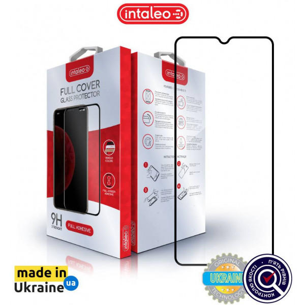 Фото - Захисне скло для смартфону Intaleo Full Glue for Xiaomi Redmi 12C Black (1283126573774)