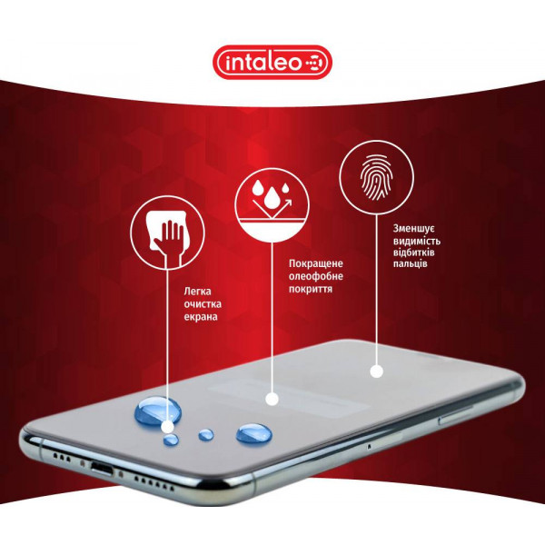 Фото - Захисне скло для смартфону Intaleo Full Glue for Xiaomi Redmi 12C Black (1283126573774)
