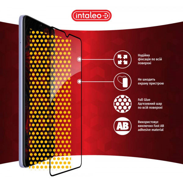 Фото - Захисне скло для смартфону Intaleo Full Glue for Xiaomi Redmi 12C Black (1283126573774)