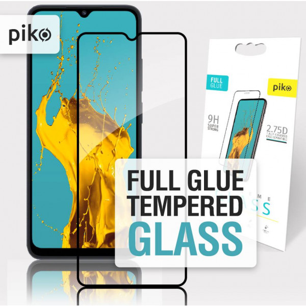 Фото - Захисне скло для смартфону Piko Full Glue for Xiaomi Redmi 12C Black (1283126573781)