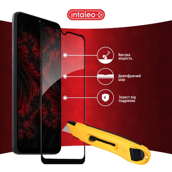 Фото - Захисне скло для смартфону Intaleo Full Glue for Xiaomi Redmi A2 Black (1283126579981)