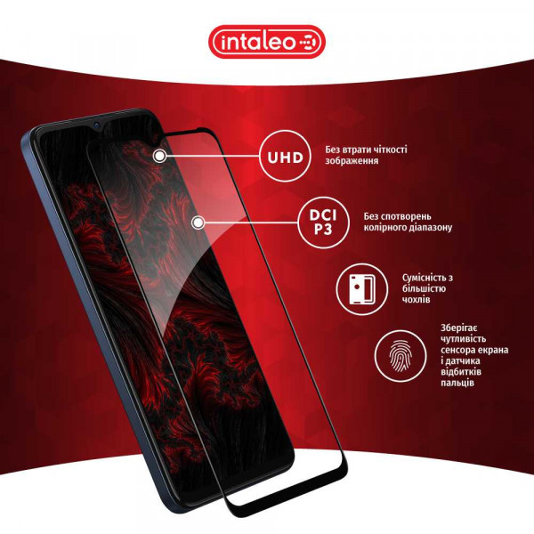 Фото - Захисне скло для смартфону Intaleo Full Glue for Tecno Spark 10 (1283126580611)