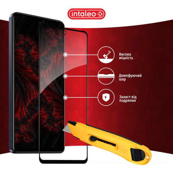 Фото - Захисне скло для смартфону Intaleo Full Glue for Tecno Spark 10 Pro (1283126580628)