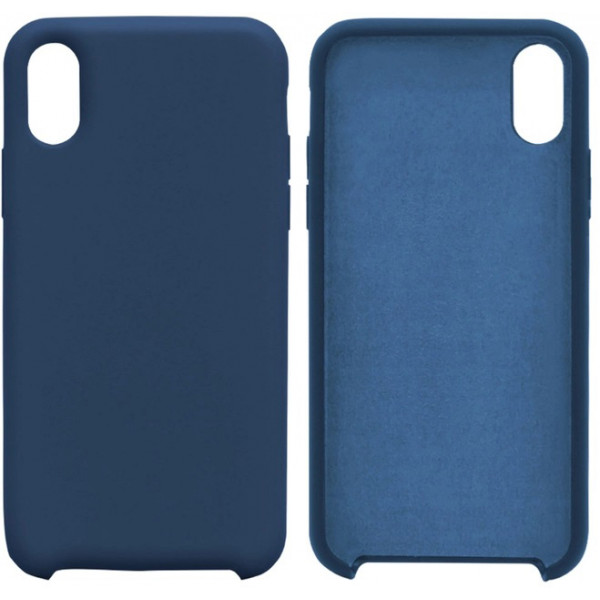 Фото - Чохол для смартфону Intaleo Velvet for Apple iPhone X Blue (1283126486968)