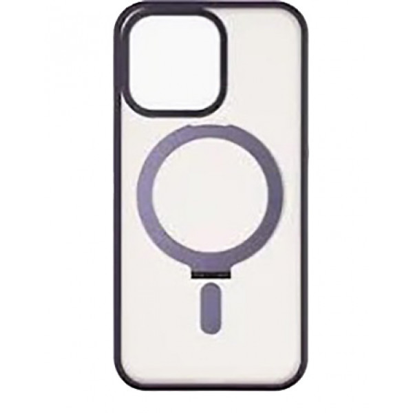 Фото - Чохол для смартфону
 Gelius Bumper Case MagSafe Stand for iPhone 13 Pro Violet (92887)