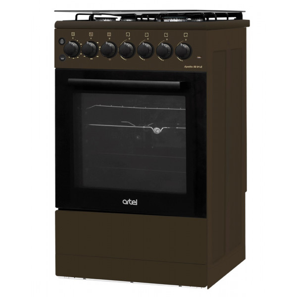 Фото - Плита газовая ARTEL Apetito 50 01-E Brown
