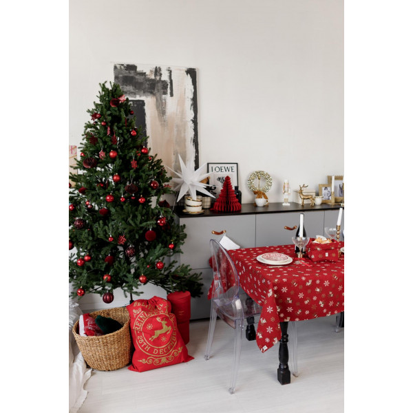 Фото - Скатертина прямокутна Прованс Дзвіночки 136х220 см (036864)