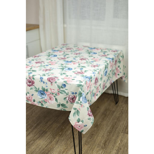 Фото - Скатертина прямокутна Прованс Розі 140х180 см (032190)