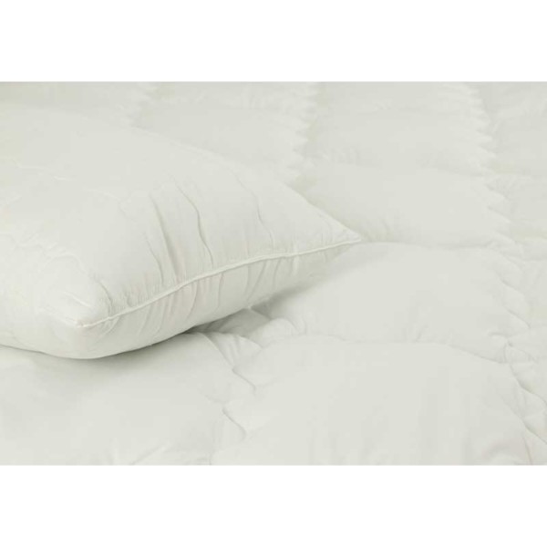 Фото - Набор одеяло полуторное + подушка Руно 140х205 + 50х70 (924.52_Warm Silver)
