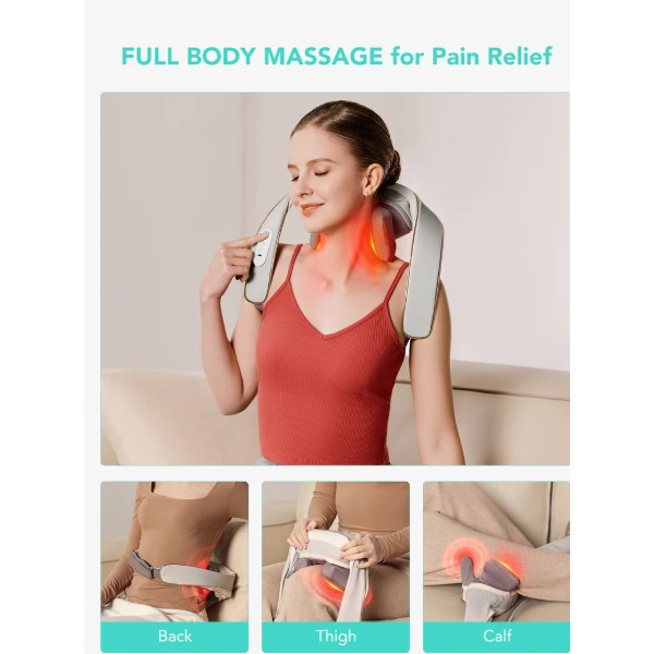 Фото - Масажер для тіла SKG Шиацу H5 Mini Neck＆Shoulder Massager (42124)