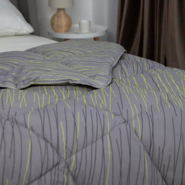 Фото - Ковдра зимова полуторна ТЕП ШИК 150х210 Line Idea (1-01999_27969)