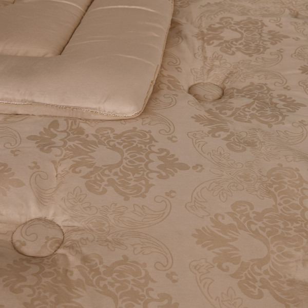 Фото - Одеяло зимнее двуспальное MirSon EcoSilk №1526 Ferrero Gold 172x205 см (2200011171531)