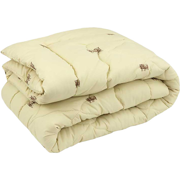 Фото - Ковдра зимова полуторна Руно 155х210 см вовняна Sheep (317.52ПШУ_Sheep)