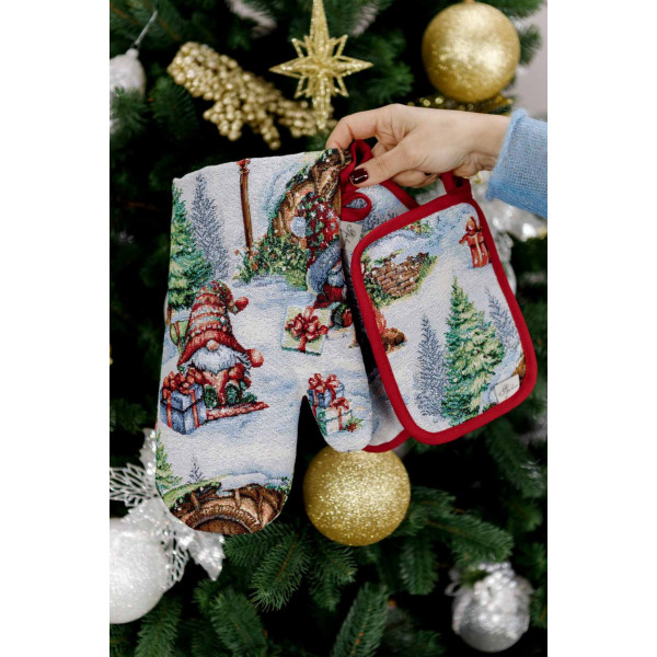 Фото - Прихватка Прованс Різдвяне багаття 20х20 см (038400)