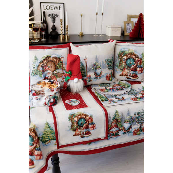 Фото - Прихватка-рукавиця Прованс Різдвяне багаття 32х15 см (038402)